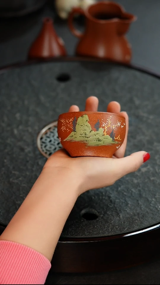 【闪购商品】紫砂茶杯宜兴紫砂主人杯