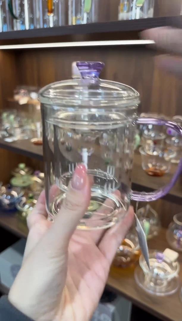 禾器 清欣杯浅紫色