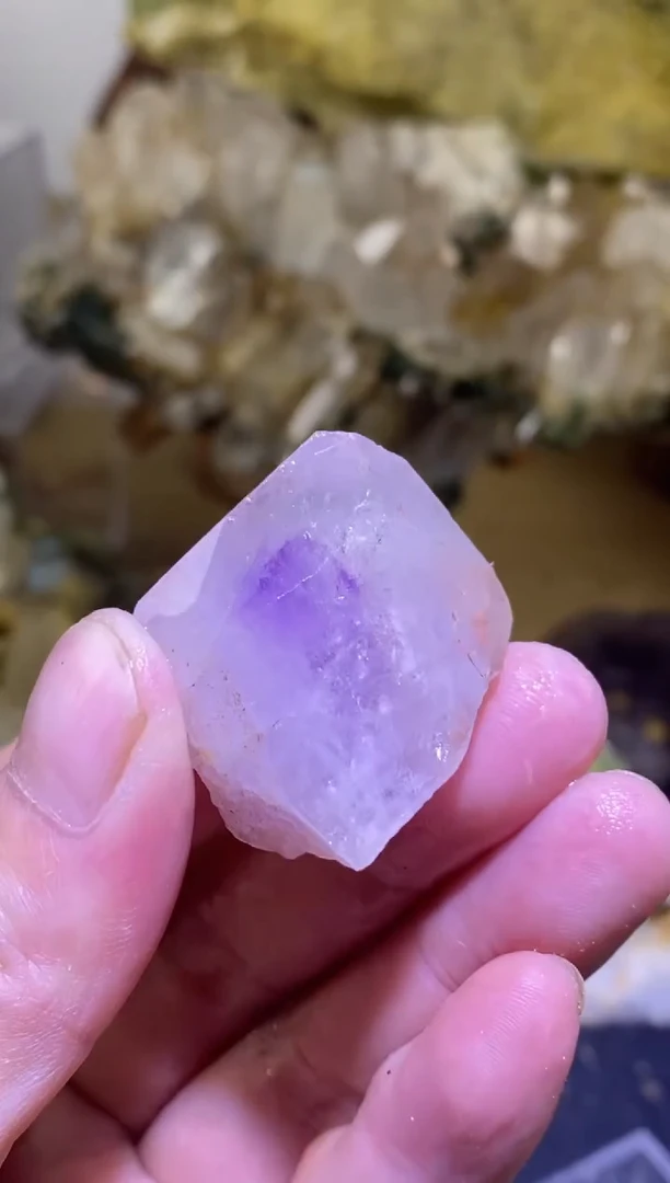 未镶嵌珠宝半成品水晶78号四川超七花园水晶原石