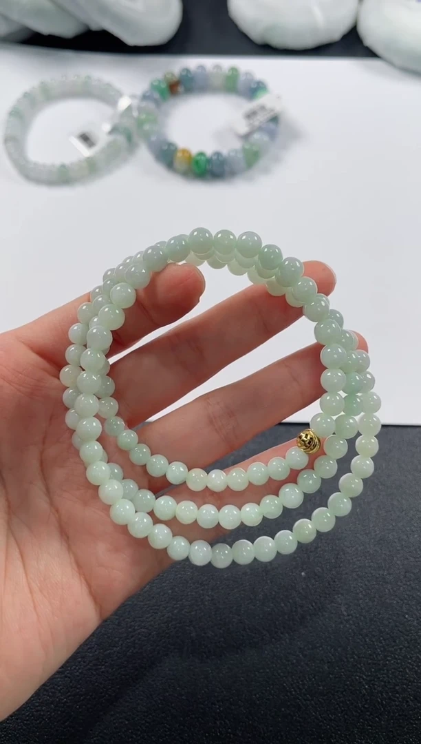 未镶嵌手链翡翠10（多样性发一件）