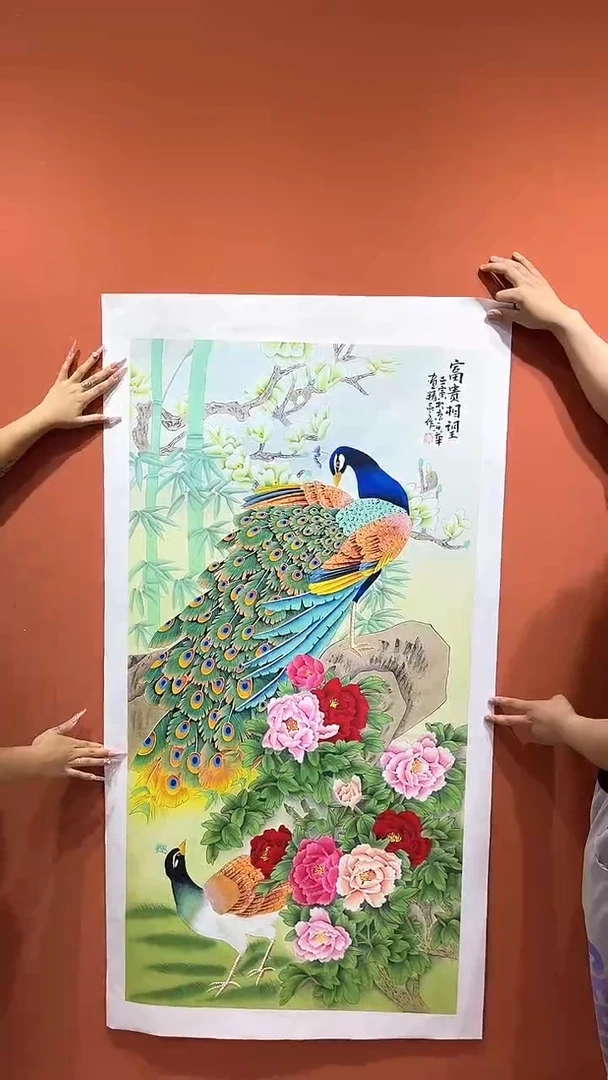 国画郑乐华手绘绘画作品26-25