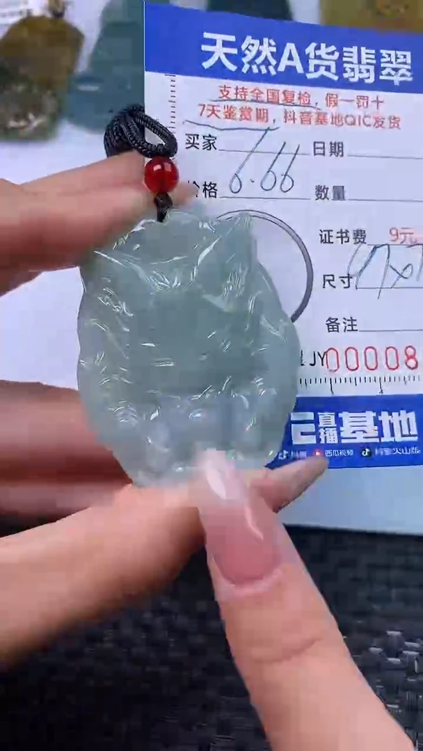 颈饰未镶嵌翡翠0895