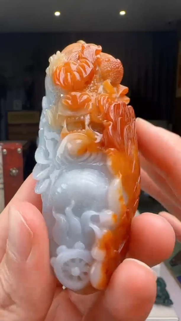 【闪购商品】翡翠吊坠(不含链)未镶嵌DY@@960Q3J13205