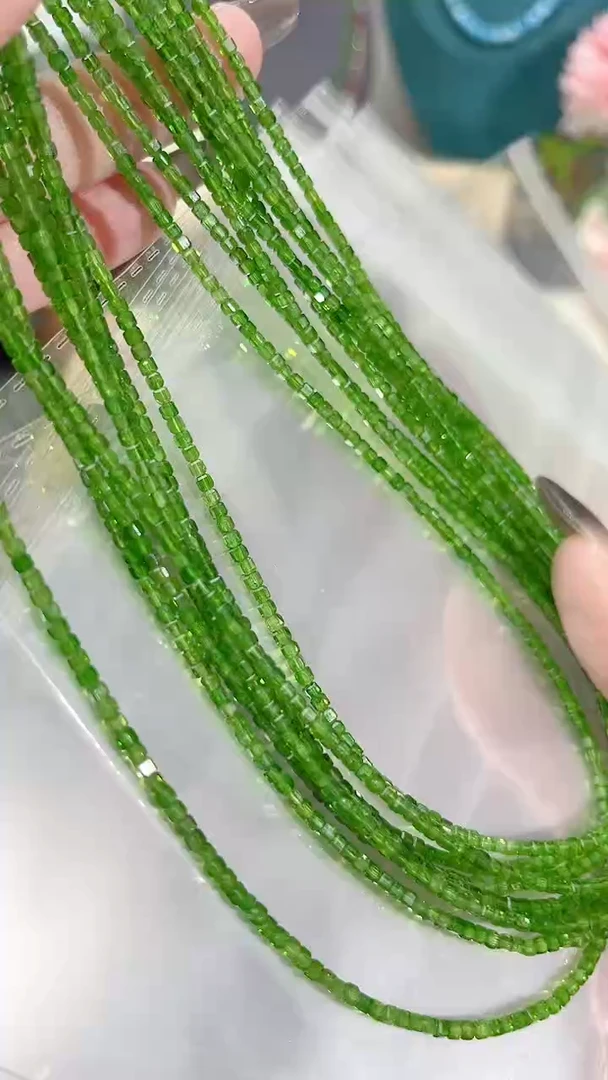 【闪购商品】透辉石项链银S925镶嵌多样性发其一199