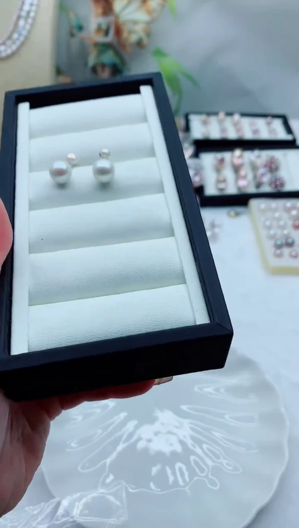 未镶嵌耳饰淡水珍珠多样性发其一【非无瑕】