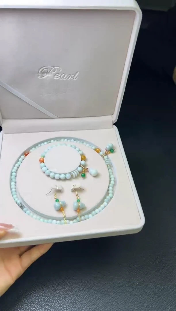 【闪购商品】翡翠颈饰未镶嵌W001-PQGJ318-1多样性发一件