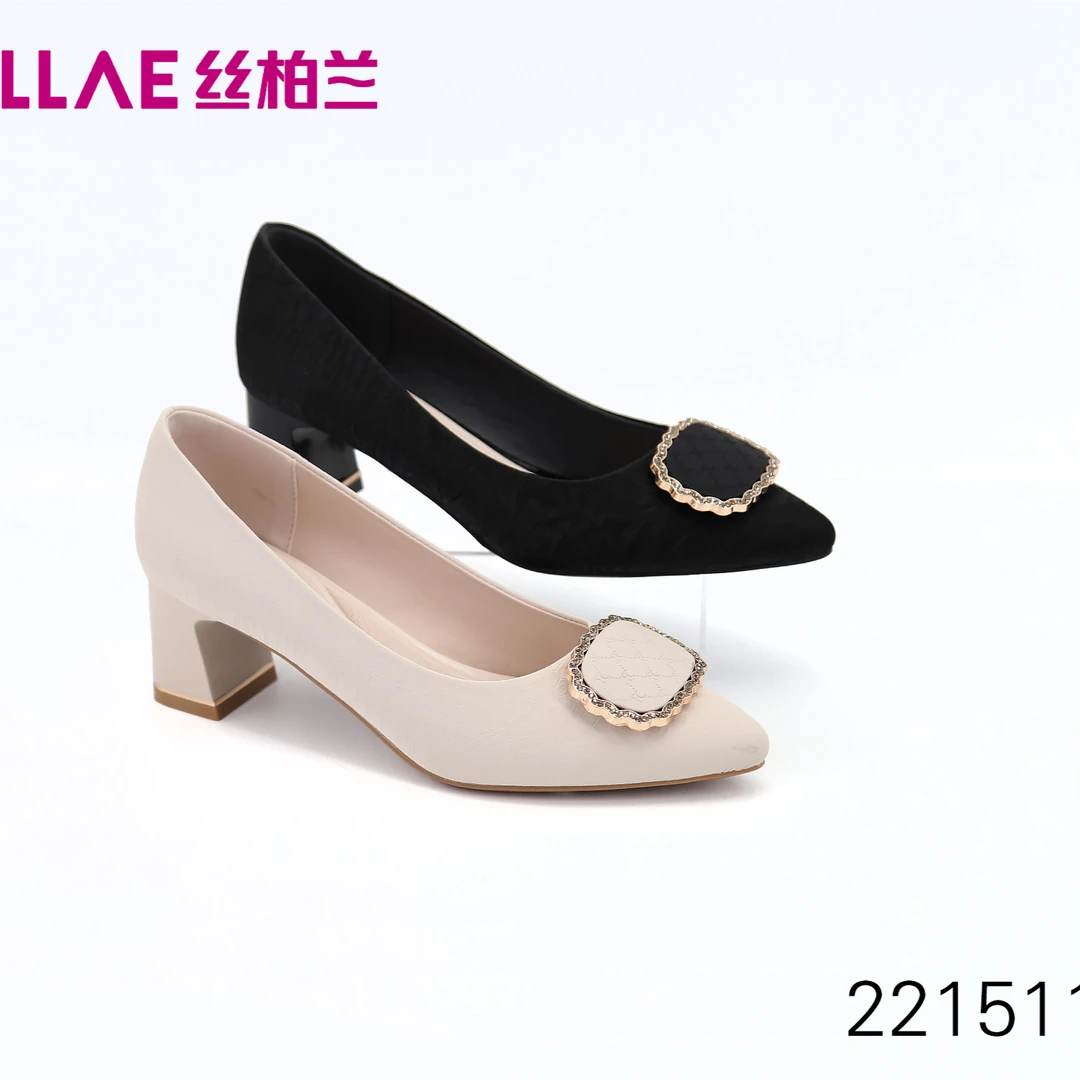 221511005丝柏兰浅口单鞋格力特