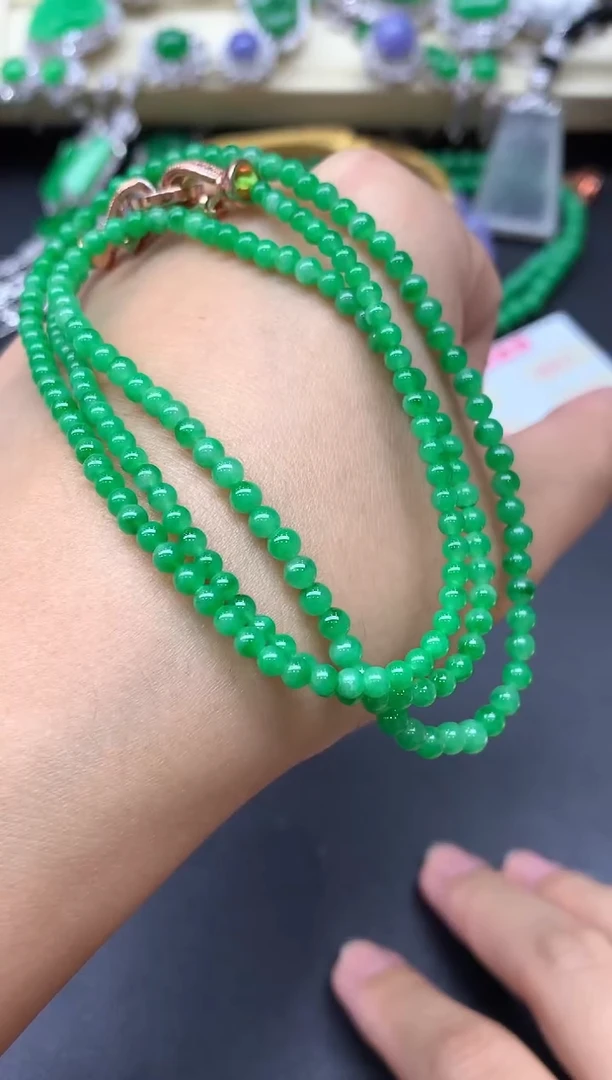 颈饰未镶嵌翡翠706-中国好珍宝