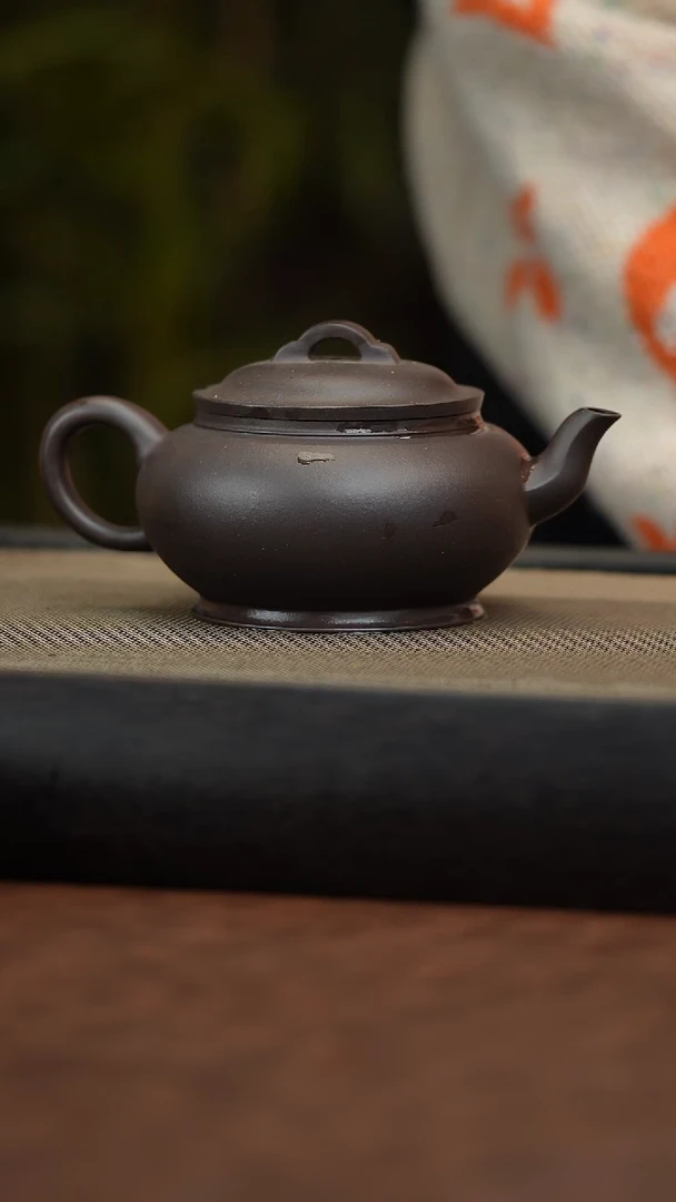 茶壶紫砂270cc原矿宜兴紫砂茶壶