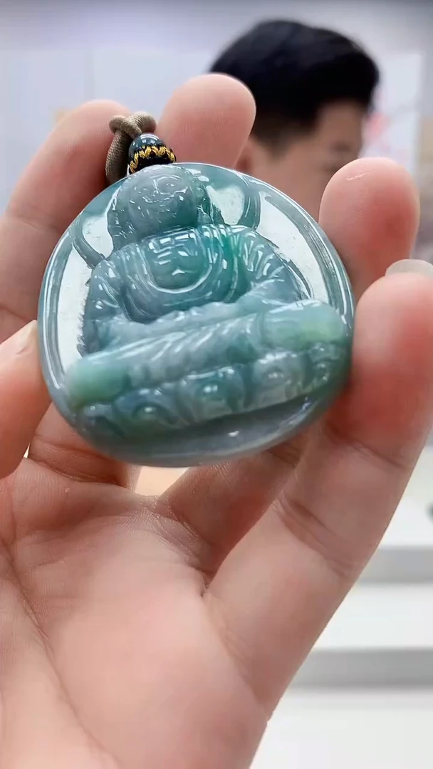 定制翡翠未镶嵌4917bb-毛货挂件62