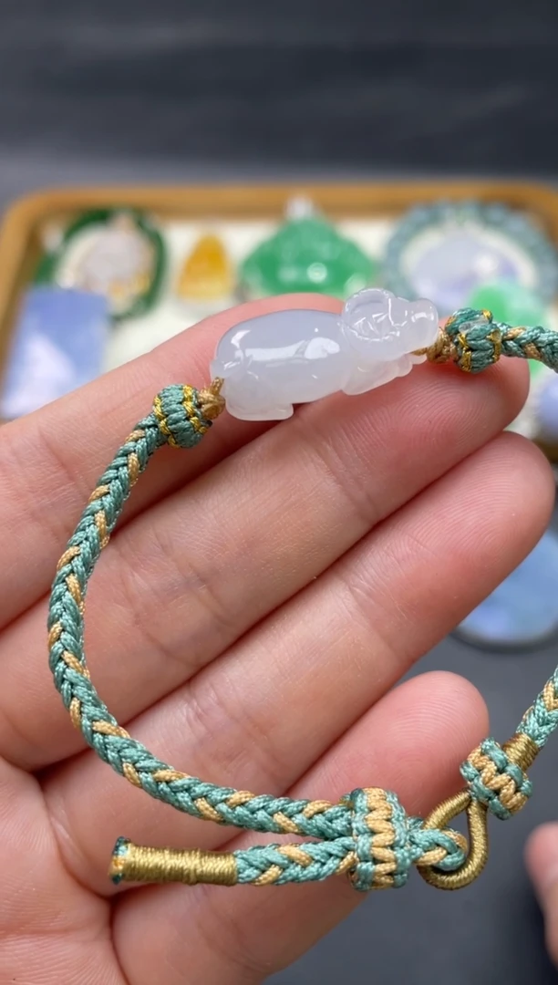 【闪购商品】翡翠手链未镶嵌71.........
