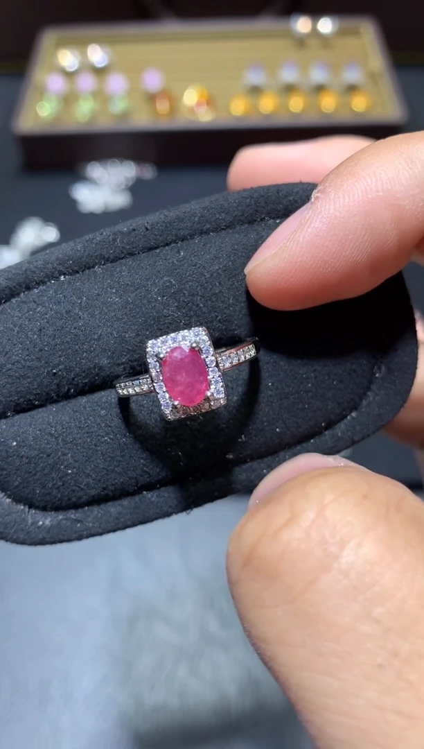 未镶嵌戒指红宝石P50【多样性发其一】