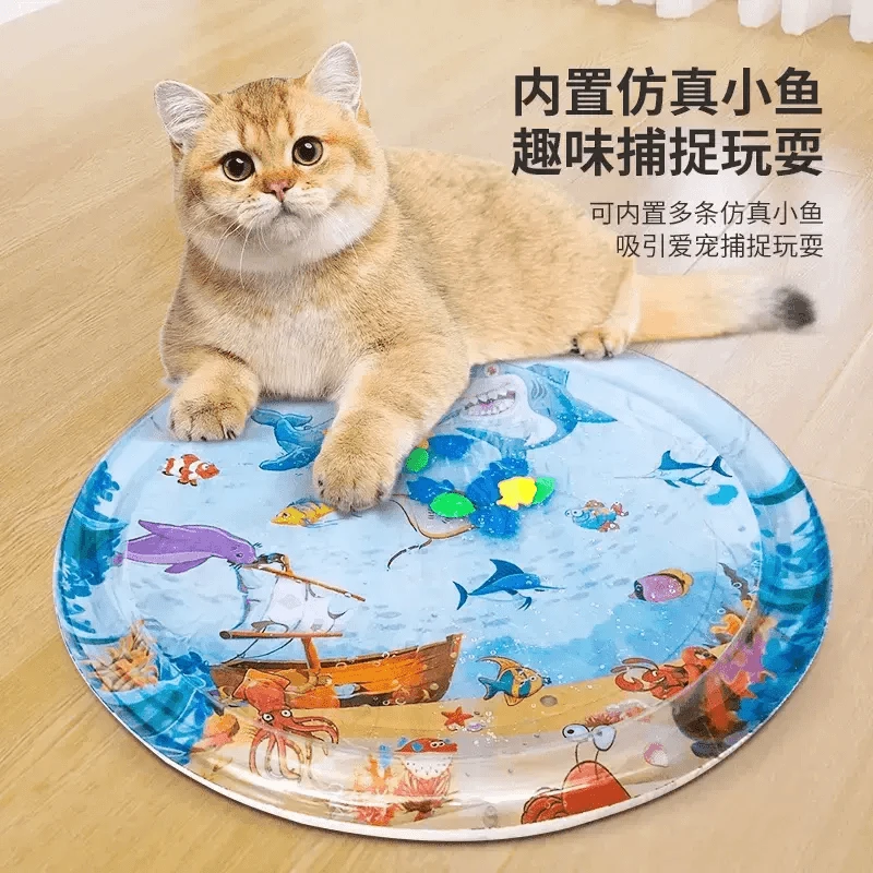宠物猫咪狗狗冰凉水床垫加厚防抓可注水降温还能当玩具