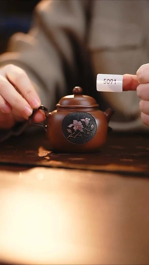 雲梦茶器紫陶茶壶5091