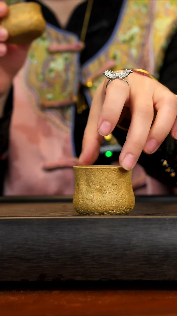 【闪购商品】紫砂茶壶黄段泥灵芝供春杯