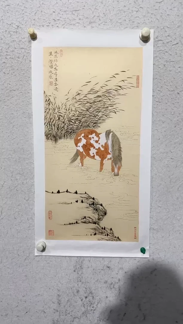 国画y天津人美-韩北辰国画2平尺