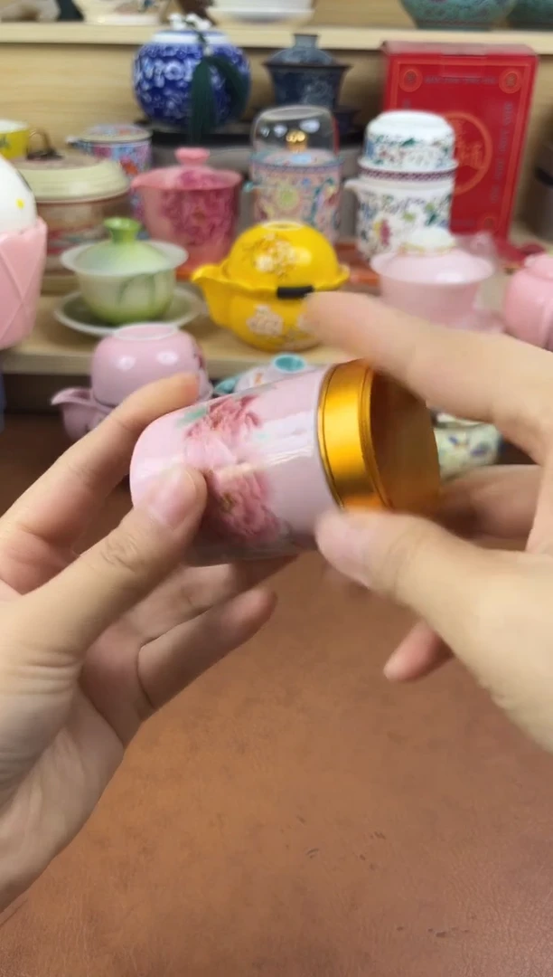 陶陶瓷茶具摆件旅行套组