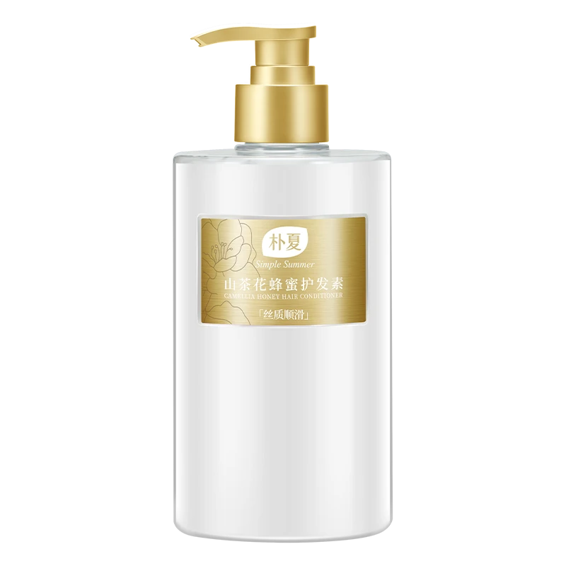 朴夏山茶花蜂蜜丝质顺滑护发素500ml