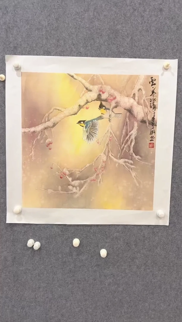 国画李纲-4平尺-国画作品