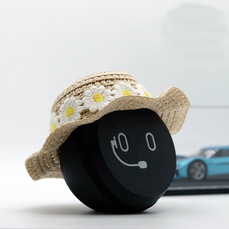 蔚来nomi帽子春季ET5ET7ET9EC6ES6ES8牛屋小草帽汽车摆件内饰用品