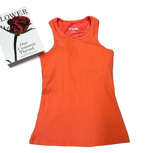 英姿家0220【小蛮腰胸垫一体背心】舒适百搭透气螺纹弹力背心