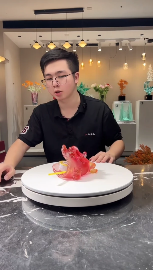 摆件巴比特美学-金红三足金蟾