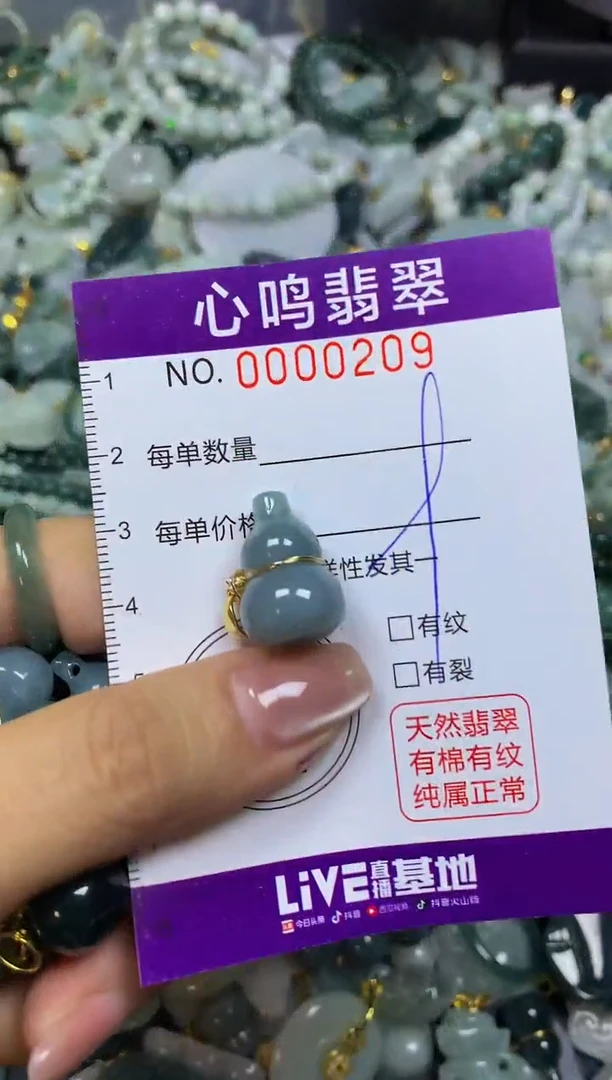 翡翠未镶嵌颈饰闪购00209多样性发其一