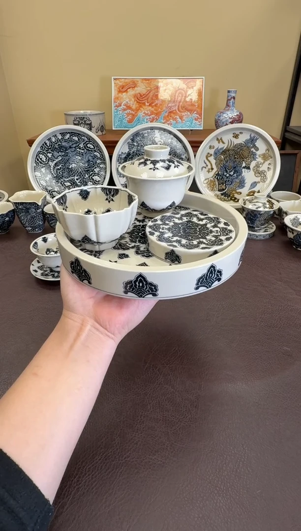 不*星空宝相纹四件套【八方杯】