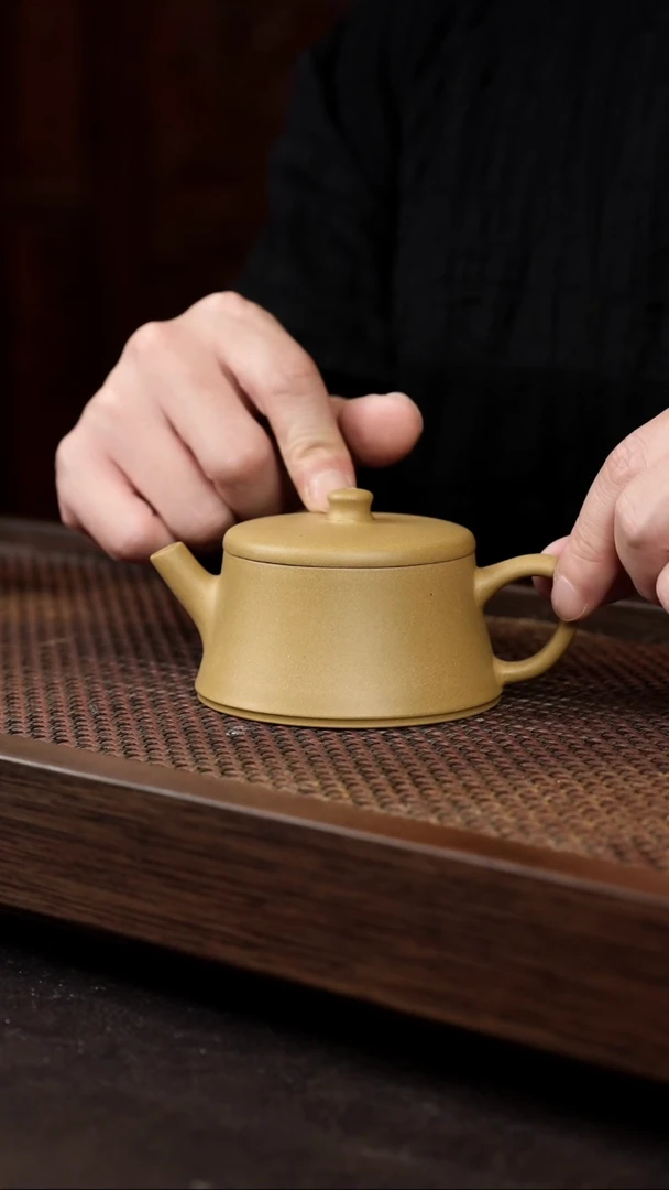 茶壶紫砂黄金段云柱