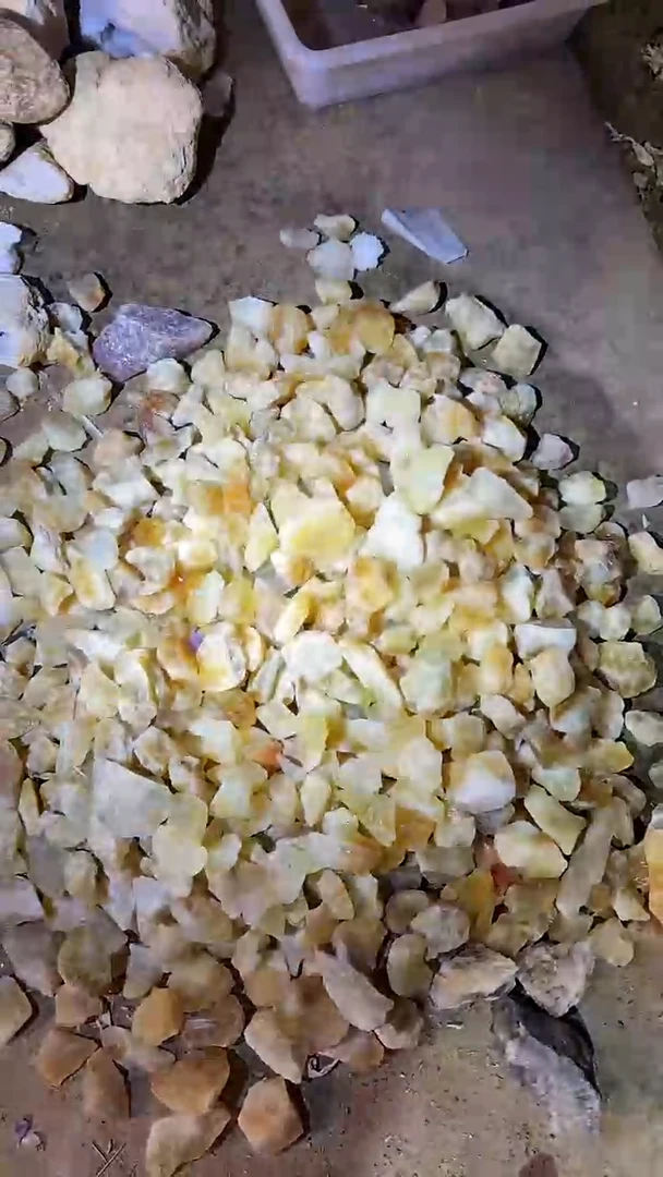 【闪购商品】水晶摆件未镶嵌巴西黄水晶碎石  500g