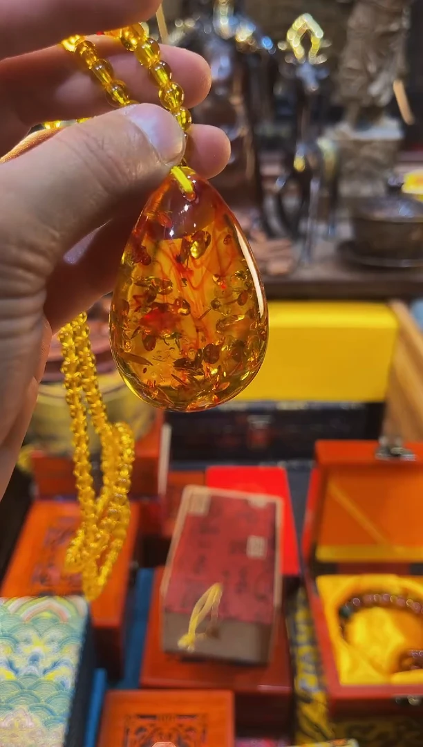 未镶嵌琥珀裸石专属链接便宜出了