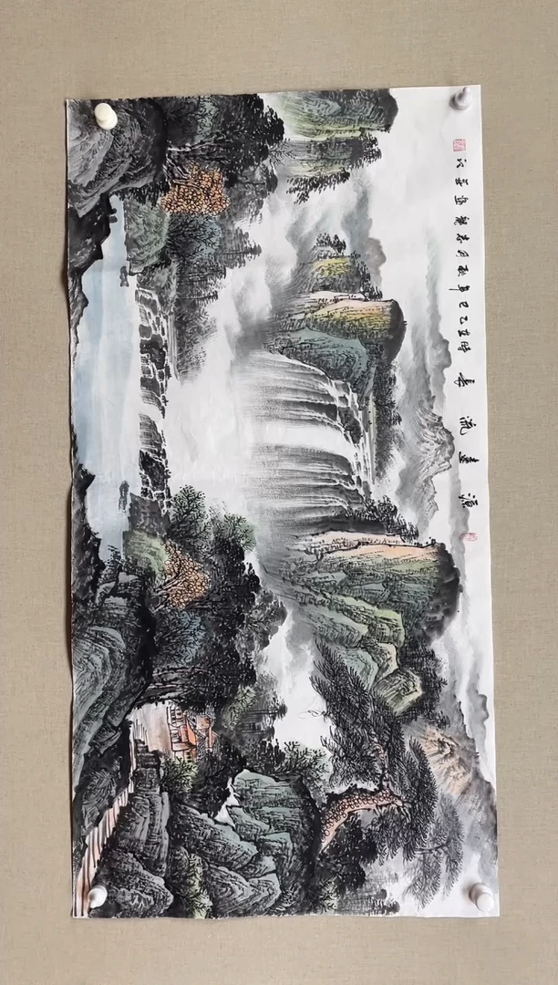 国画138*68 杨志龙杨志龙杨志龙杨志龙杨志龙