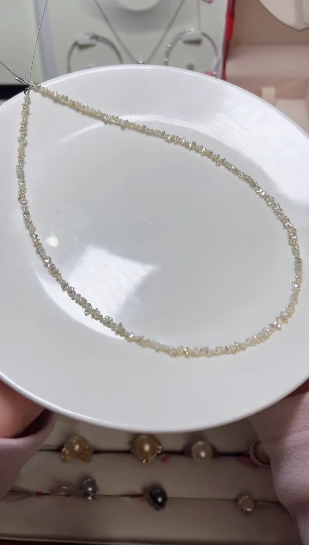 【闪购商品】海水珍珠项链18K金镶嵌7865