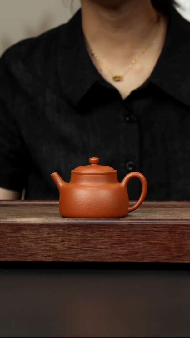 紫砂茶壶超矿标红降坡 言心