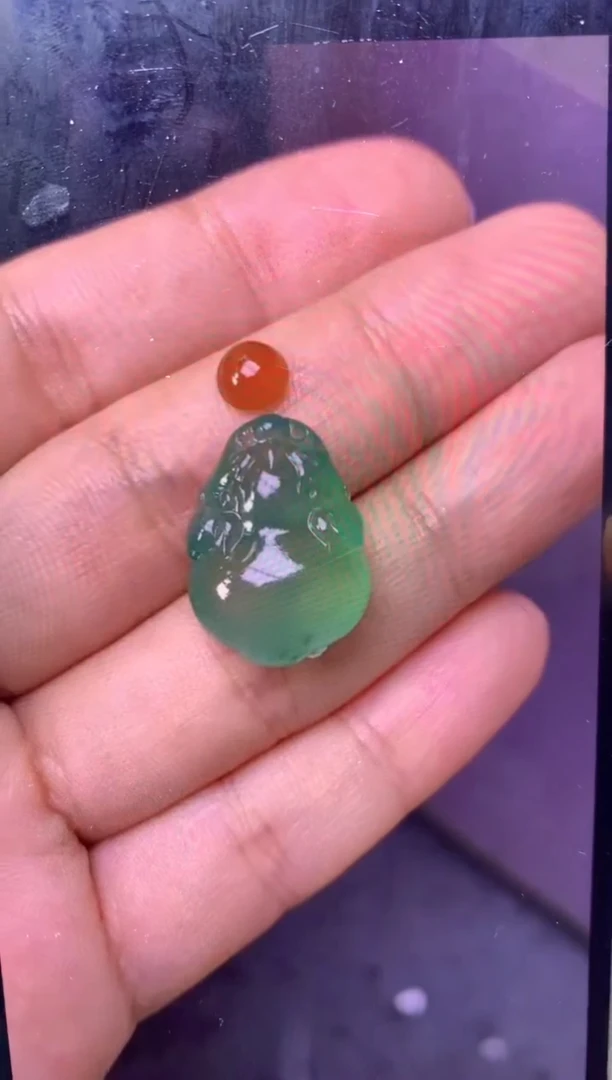 未镶嵌定制翡翠云***舒毛货 尾款