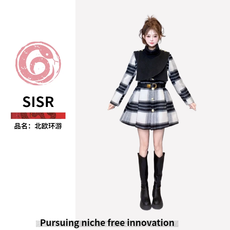 轻奢鎏金系列【北欧环游外套】SISR气质显瘦炸街百搭羽羽外套