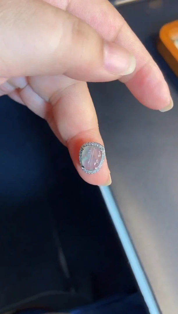 吊坠(不含链)银S925镶嵌翡翠1