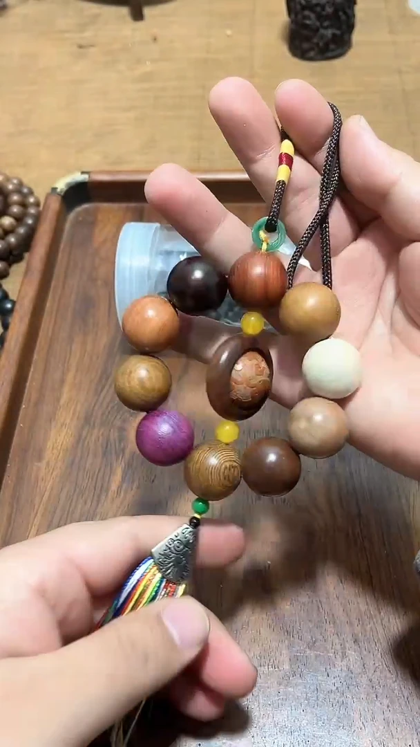 【闪购商品】檀香木精品推荐多宝单圈