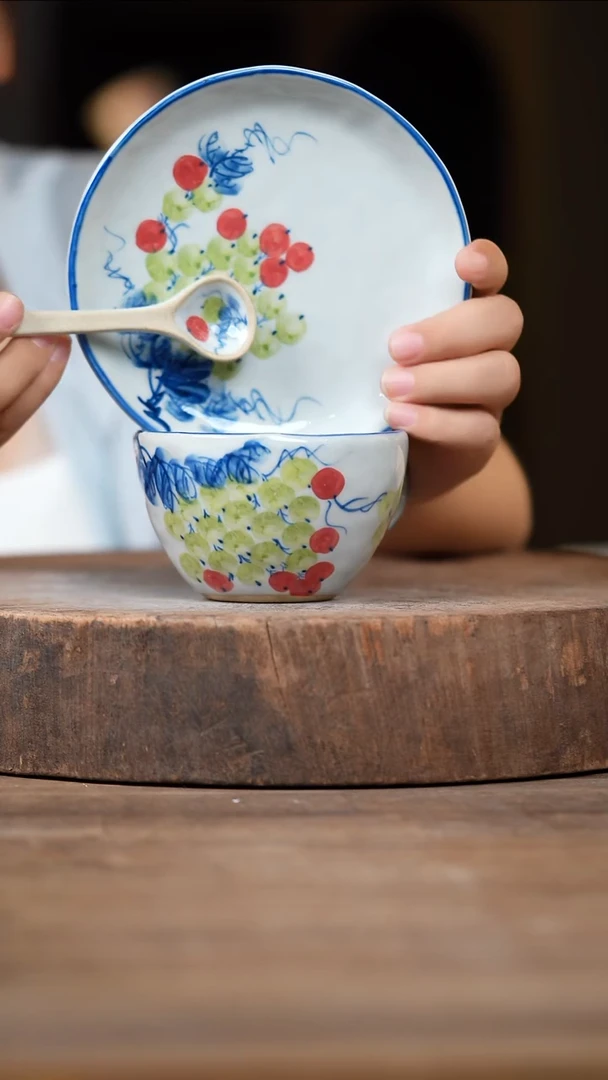 瓷片景德镇高温釉下彩（食品级）