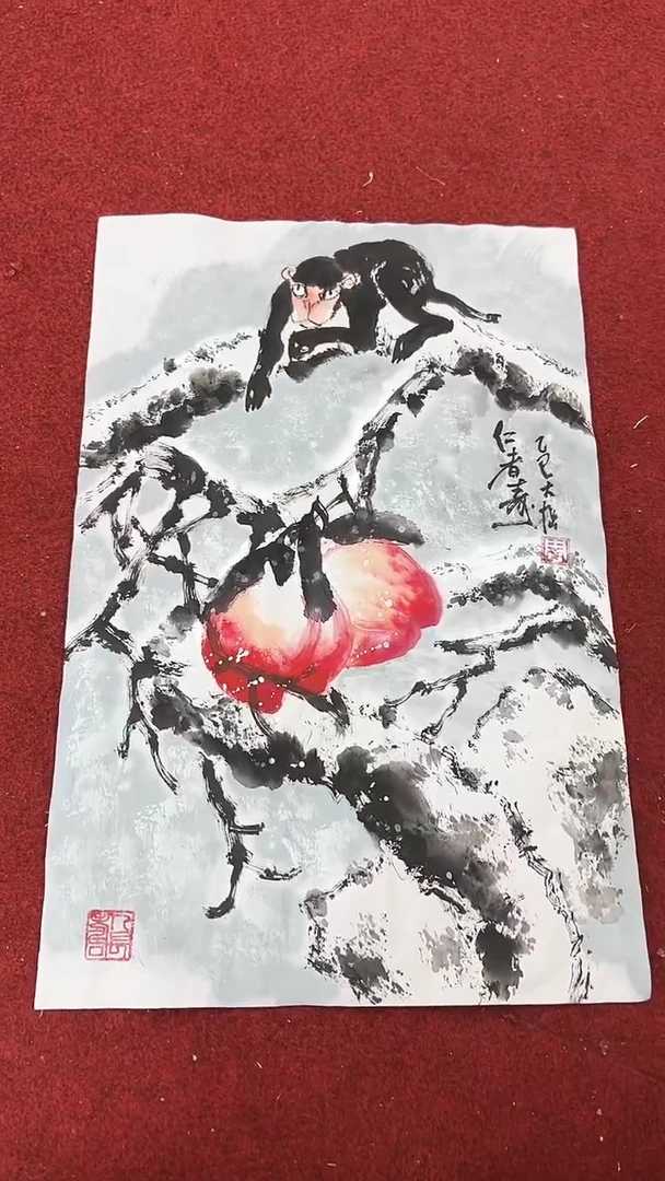 国画周大拙/国画/花鸟