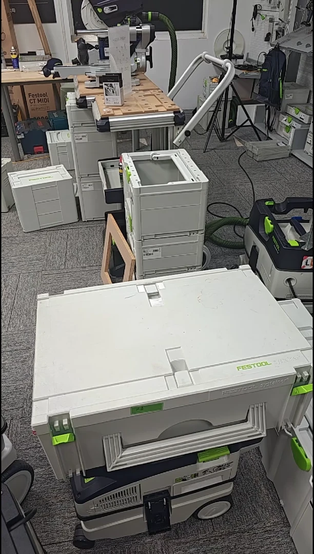 费斯托超大号工具箱展示品