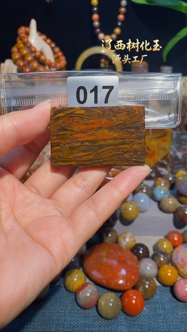 未镶嵌-硅化玉天然北票硅化玉吊坠