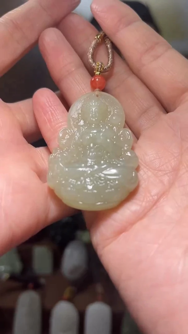 颈饰未镶嵌和田玉·