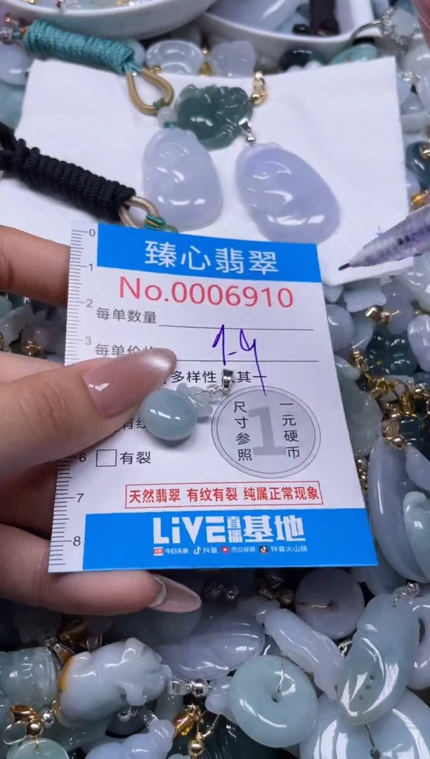 颈饰未镶嵌翡翠6910