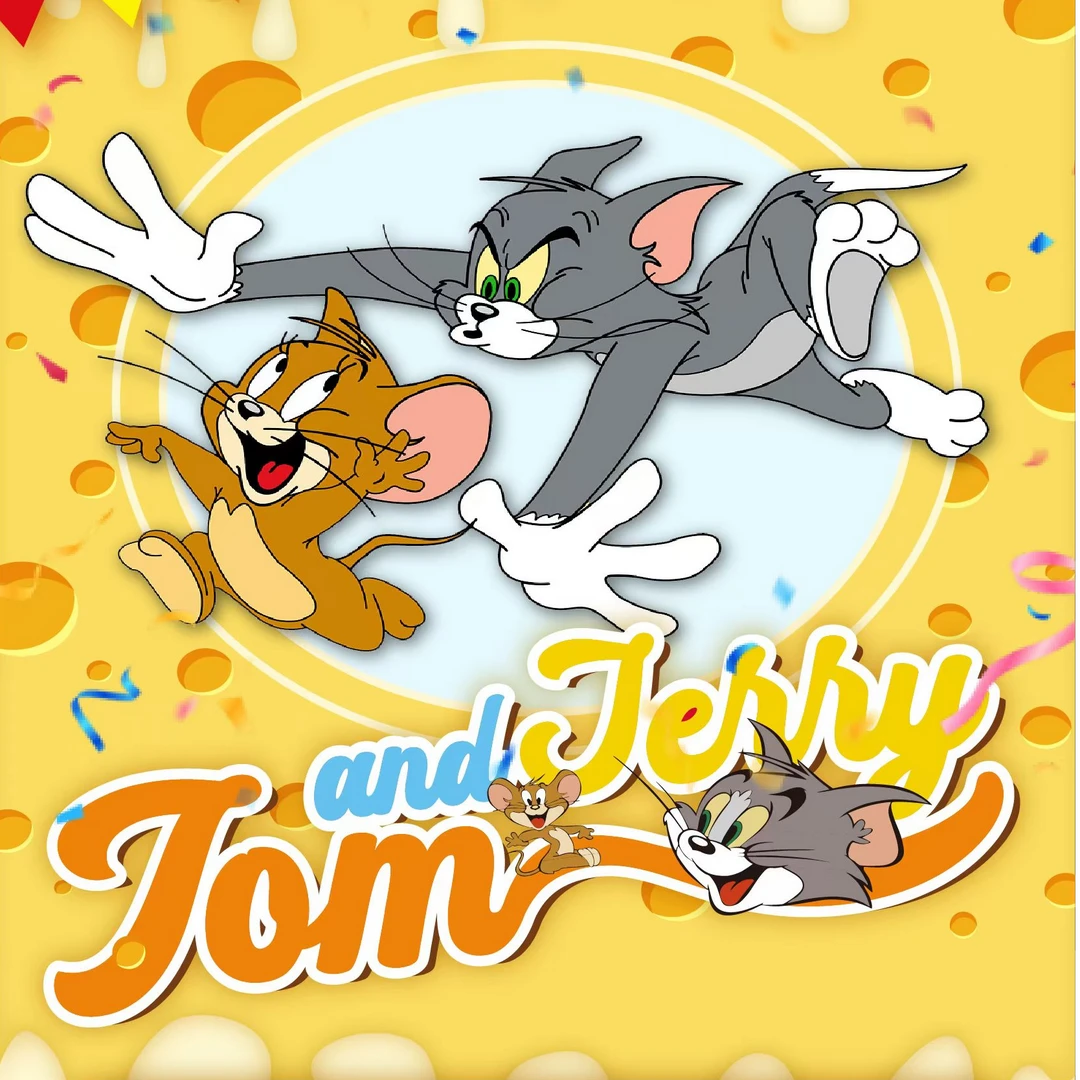 『吃吃』童心文创『猫和老鼠』复古撕撕乐收藏卡牌盲盒[默认代拆]