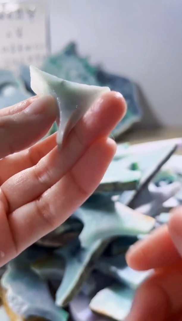 翡翠裸石缅甸翡翠A货柠5475