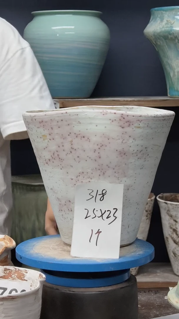 景德镇花盆默认微瑕318