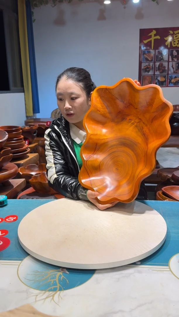 木花边大果盘 50.5*38*12