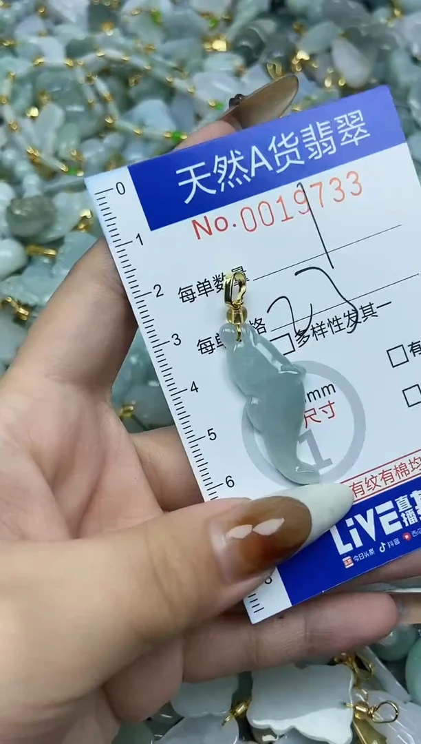 【闪购商品】翡翠颈饰未镶嵌天然A货翡翠