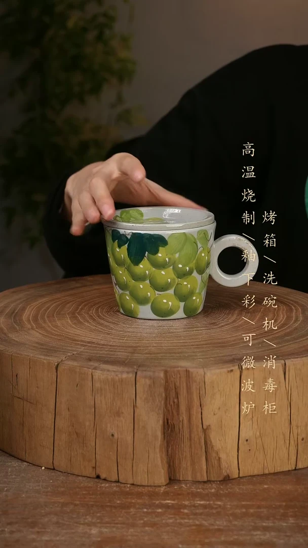 碗瓷景德镇手工手绘高温瓷釉下彩